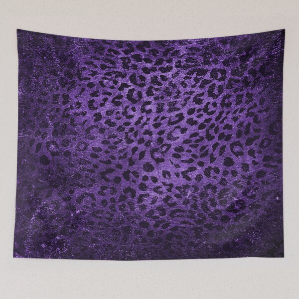 Item preview, Distressed Purple Leopard Print designed and sold by RossWilson12.
