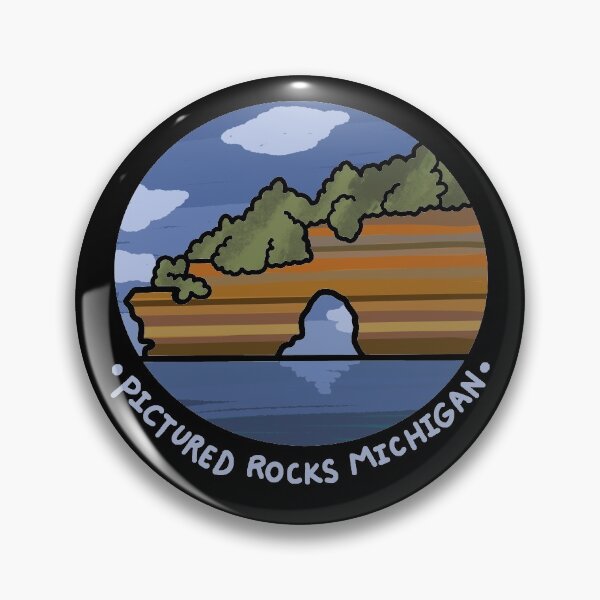 Item preview, Pictured Rocks Michigan designed and sold by FrictionMaxxing.