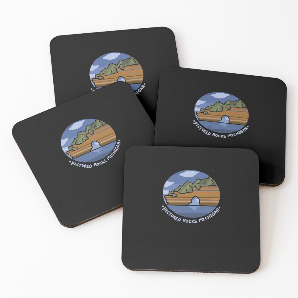 Item preview, Coasters (Set of 4) designed and sold by Boogiemonst.
