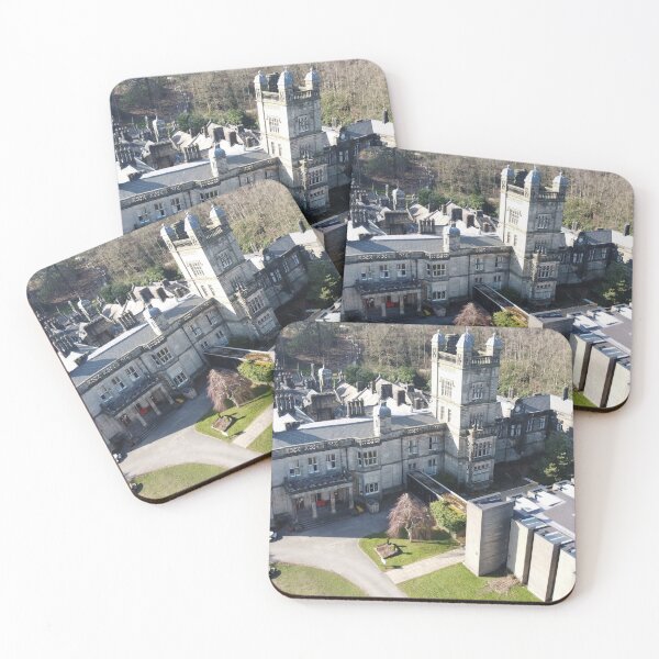 Item preview, Aerial View Of Underley Hall, Kirkby Lonsdale In 4K designed and sold by CityDroneUK.