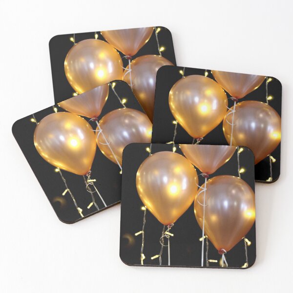 Item preview, Gold Balloons designed and sold by Robobee.