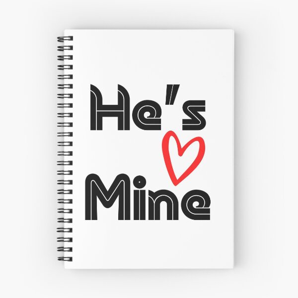 Item preview, He is mine | He's mine | He is mine Valentines Day Gift | He is mine Valentine Gift designed and sold by PeaceStudio.