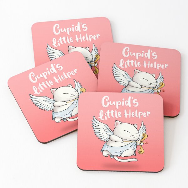 Item preview, Cupid's Little Helper Cat designed and sold by Takeda-art.