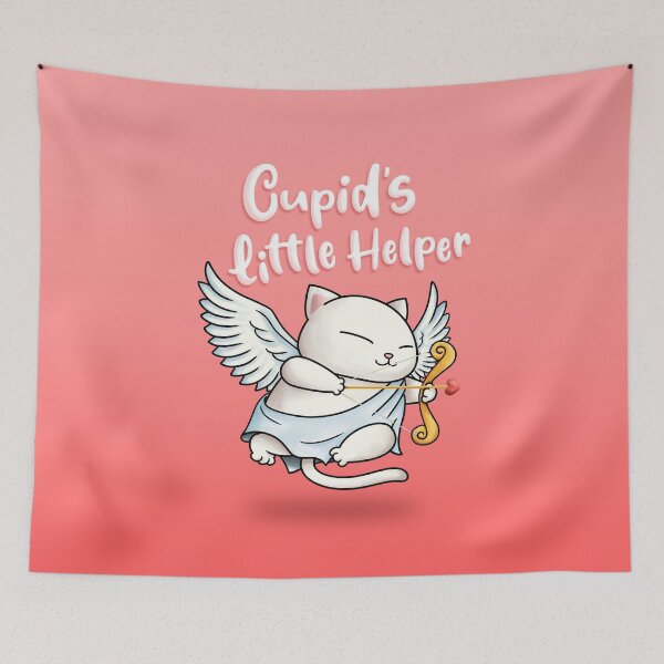 Item preview, Cupid's Little Helper Cat designed and sold by Takeda-art.