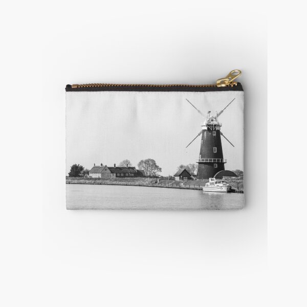 Item preview, Black and white Berney Arms Windmill designed and sold by cdkphotos.