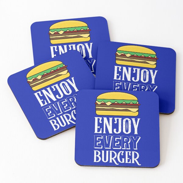Item preview, Enjoy Your Burger T-shirt Design  designed and sold by PositiveStudio.