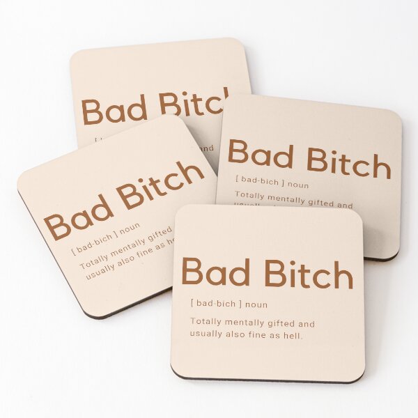 Item preview, Bad Bitch Definition designed and sold by Clickforyous.