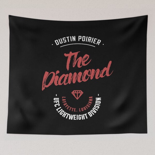 Item preview, Dustin Poirier - Vintage Typography Badge 2 - Red designed and sold by Getting  Smashed Co.