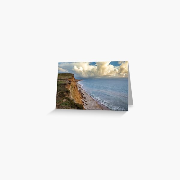 Compton Bay Isle Of Wight Greeting Card