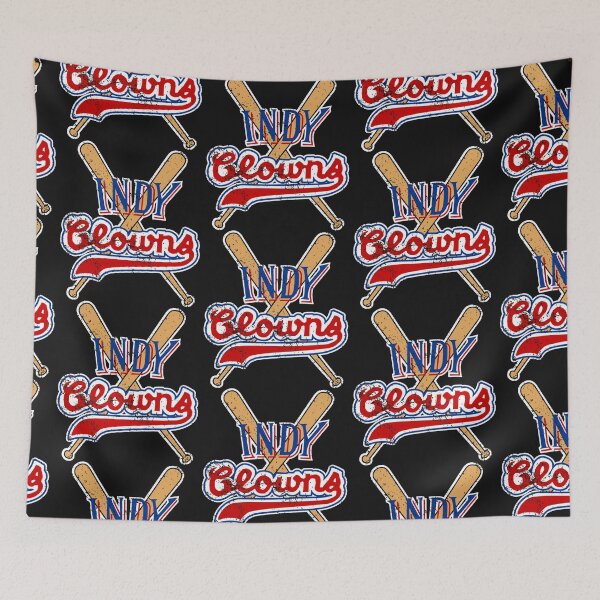 Item preview, Indianapolis Clowns Distressed Shield Logo - Defunct Baseball Team - American Negro League - 1946-1962 Indy Team designed and sold by SolissDesigns.