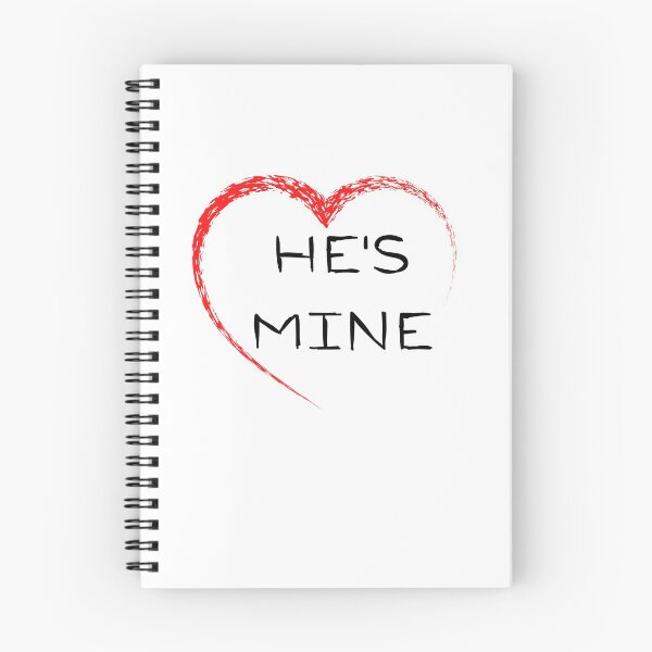 Item preview, He is mine | He's mine | He is mine Valentines Day Gift | He is mine Valentine Gift designed and sold by PeaceStudio.