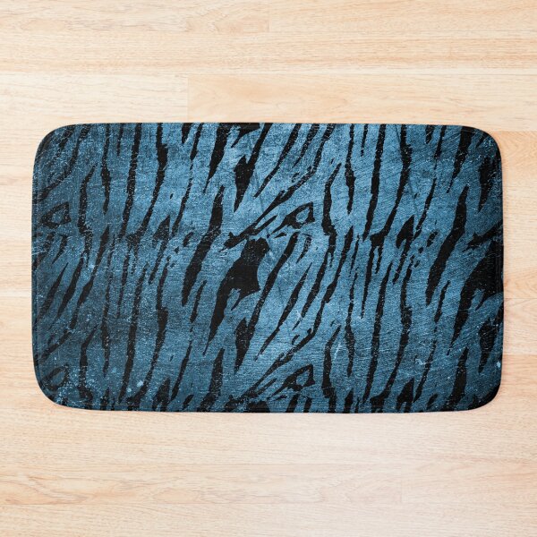 Item preview, Distressed Blue Zebra Print designed and sold by RossWilson12.