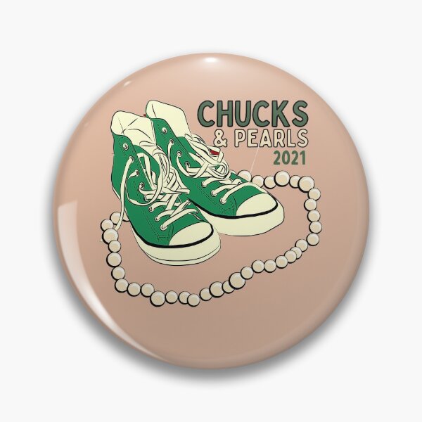 Item preview, Chucks And Pearls 2021: Kamala Harris designed and sold by Shash31.