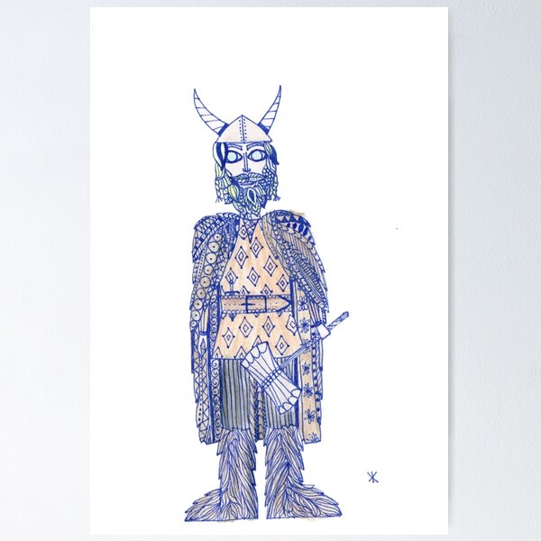 Item preview, The Viking designed and sold by Kaia K..