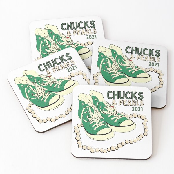 Item preview, Chucks And Pearls 2021: Kamala Harris designed and sold by Shash31.