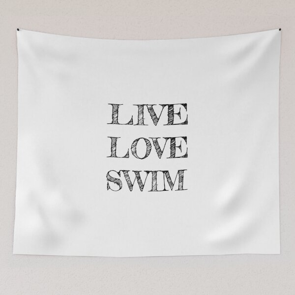 Item preview, Live, Love, Swim, Swim lover, Pool, Breathe designed and sold by cyhdesign.