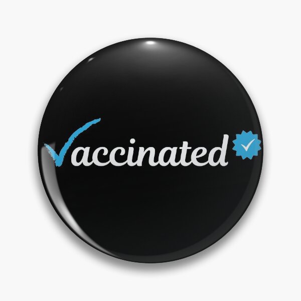 Item preview, Vaccinated Verified Blue Tick designed and sold by GlamOvira.
