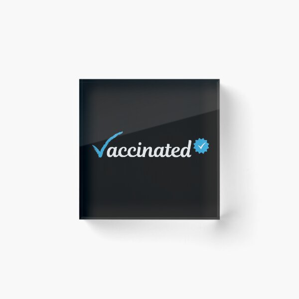 Item preview, Vaccinated Verified Blue Tick designed and sold by GlamOvira.