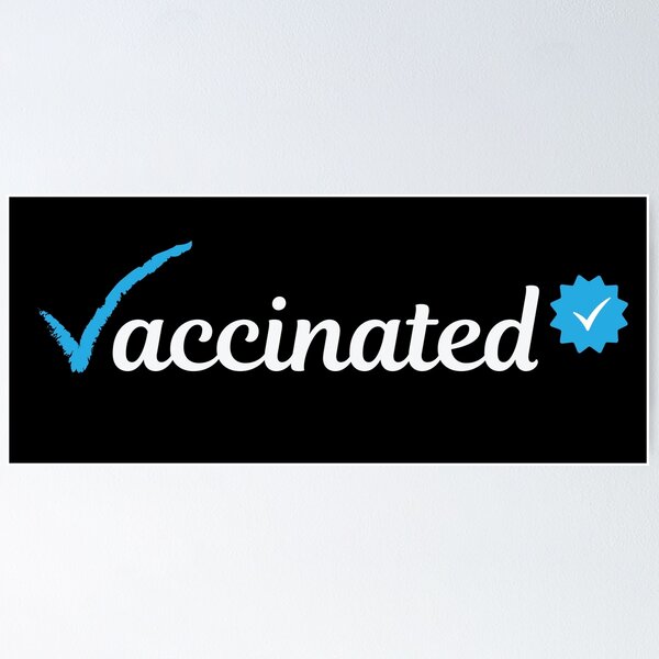 Item preview, Vaccinated Verified Blue Tick designed and sold by GlamOvira.