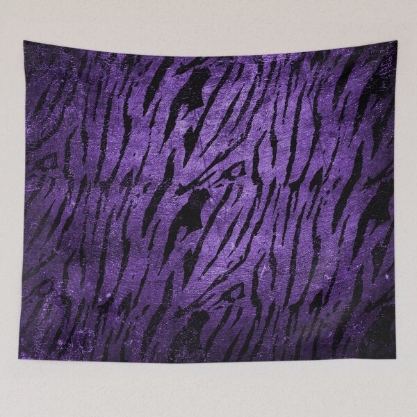 Item preview, Distressed Purple Zebra Print designed and sold by RossWilson12.