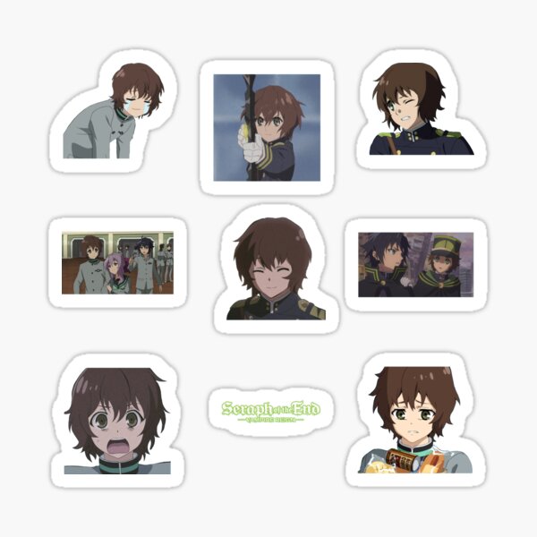 Guren Ichinose Seraph Of the End Anime Sticker for Sale by I Chris