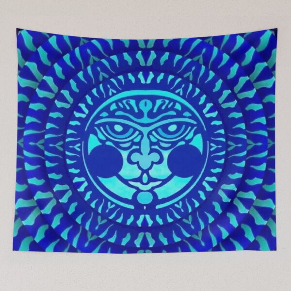 Item preview, Solar Blue designed and sold by Q Art & Design .