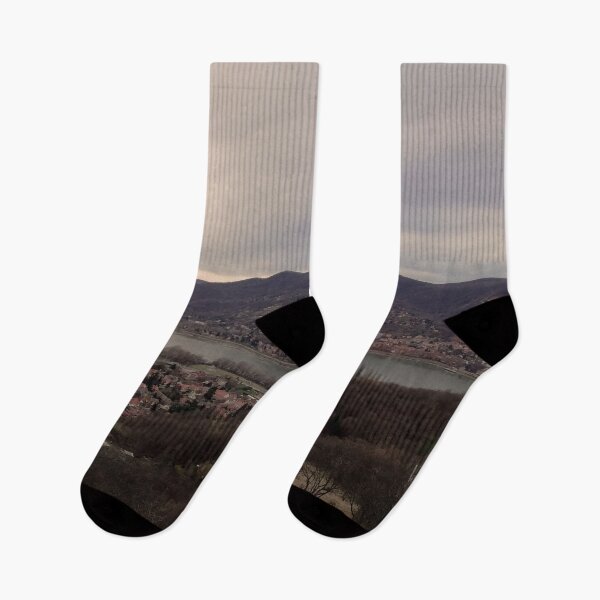 Item preview, View of Visegrad and Nagymaros with the Danube, Hungary designed and sold by Istvan Ocztos.
