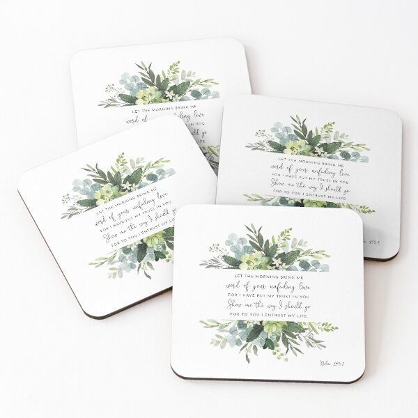 Item preview, Show Me The Way Psalm 143:8 designed and sold by KAMdesignhaus.
