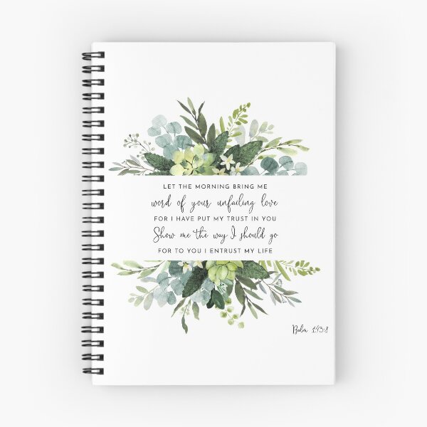 Item preview, Show Me The Way Psalm 143:8 designed and sold by KAMdesignhaus.
