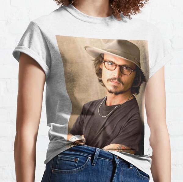 Johnny Depp Women's T-Shirts & Tops | Redbubble