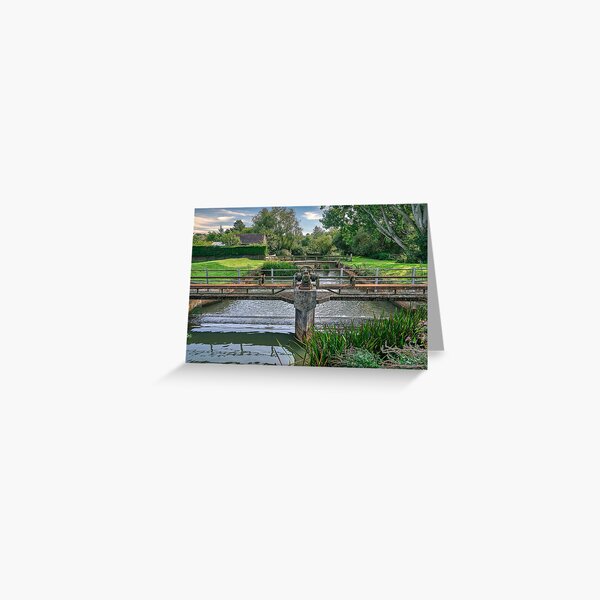 Alverstone Weir Greeting Card