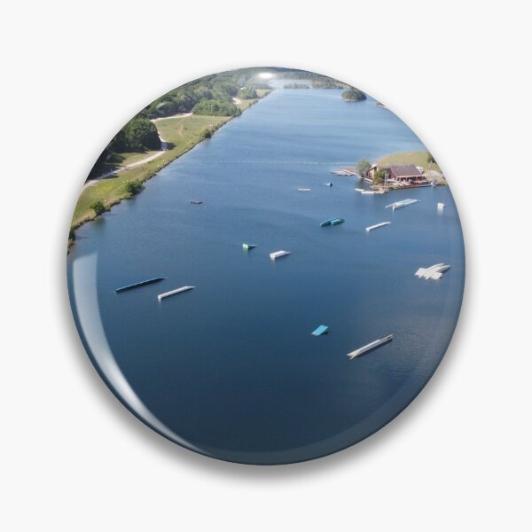 Item preview, Aerial View Of Rother Valley Country Park, Rotherham In 4K designed and sold by CityDroneUK.