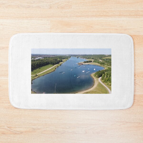 Item preview, Aerial View Of Rother Valley Country Park, Rotherham In 4K designed and sold by CityDroneUK.