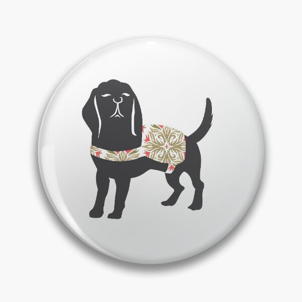 Item preview, Beagle Silhouette Wearing Service Dog designed and sold by MHabeeb.