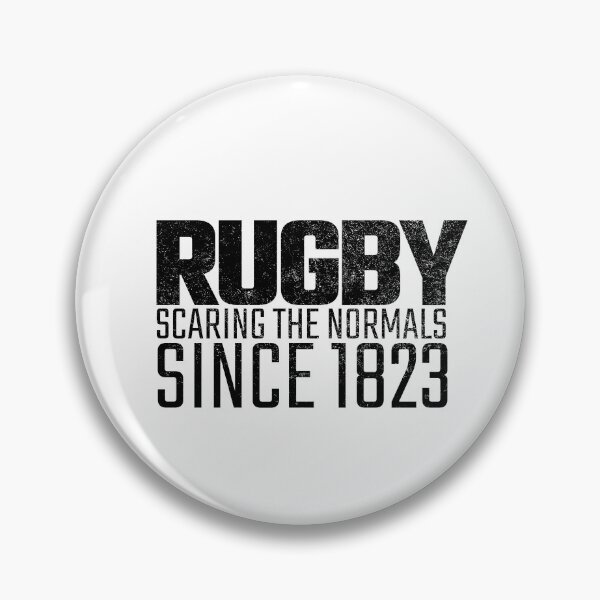 Item preview, RUGBY SCARING THE NORMALS SINCE 1823 designed and sold by Minimalist Quotes and Sayings.