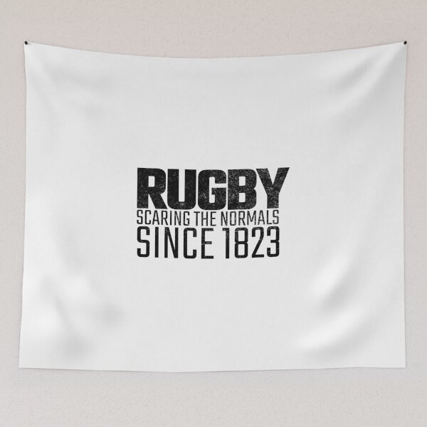 Item preview, RUGBY SCARING THE NORMALS SINCE 1823 designed and sold by Minimalist Quotes and Sayings.
