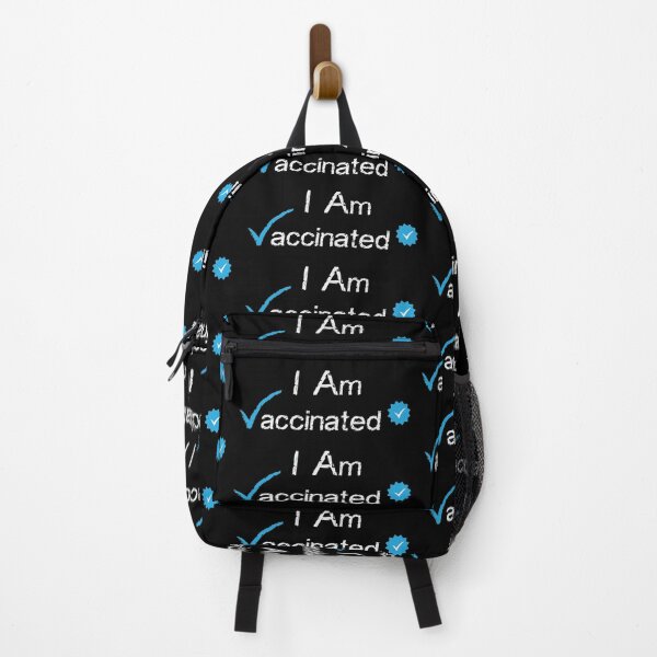 Item preview, I Am Vaccinated Verified Blue Tick designed and sold by GlamOvira.