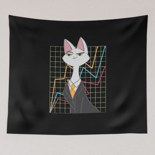 Item preview, Stocks stock prices stock shares cat designed and sold by DerSenat.