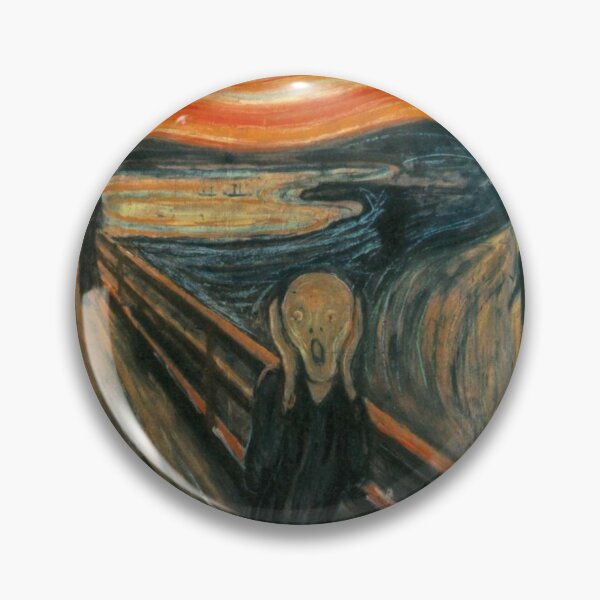 Item preview, The Scream - Edvard Munch designed and sold by LemonbatStudio.