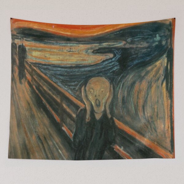 Item preview, The Scream - Edvard Munch designed and sold by LemonbatStudio.