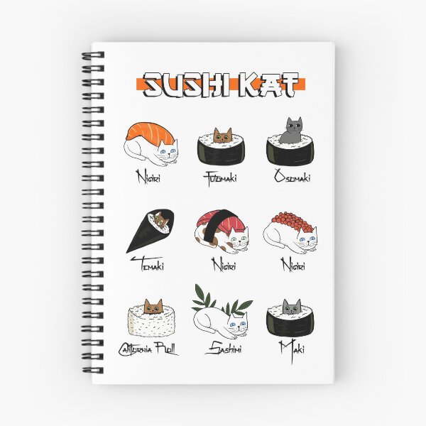Item preview, Sushi kat designed and sold by wolframico.