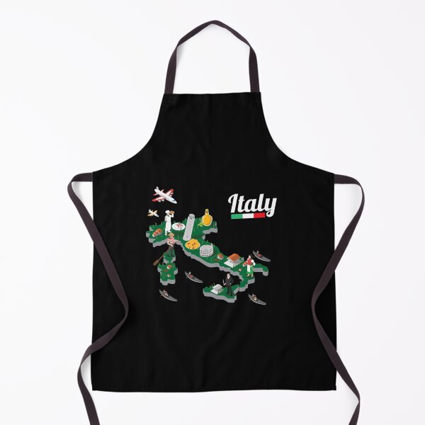 Item preview, Italy Map - Bella Italia Vacation Italian Map designed and sold by Lenny Stahl.