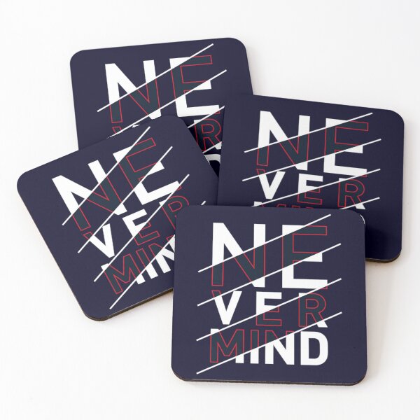 Item preview, Never mind graphic typography design designed and sold by Sovik Goswami.