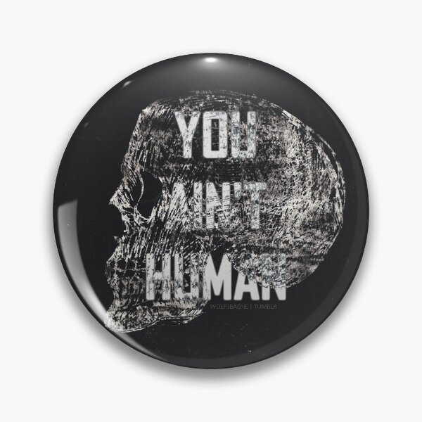 Item preview, THE MAZE RUNNER QUOTE "if you ain't scared, you ain't human" 2/2 designed and sold by serpentines.