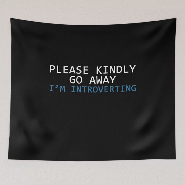 Item preview, Introvert Humor Funny Quote Anti Social Slogan designed and sold by sillyquestions.