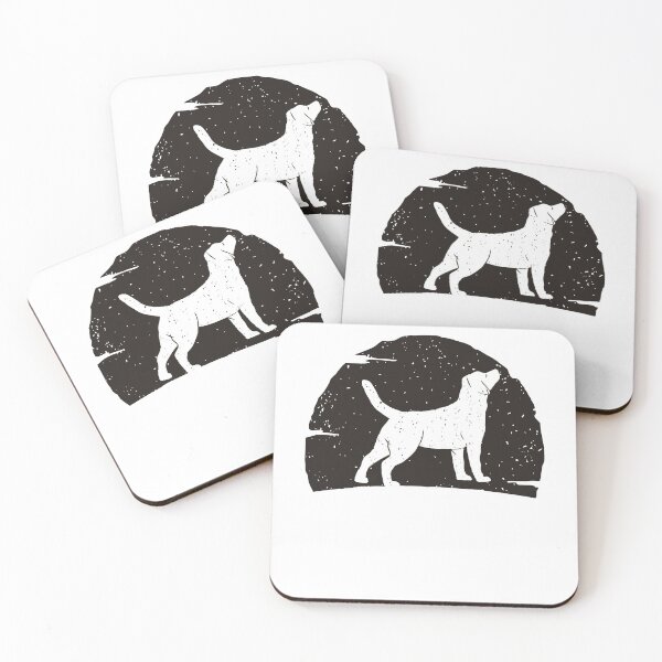 Item preview, labrador retriever dog art vintage sunset dog lover gifts designed and sold by alaechamlal.