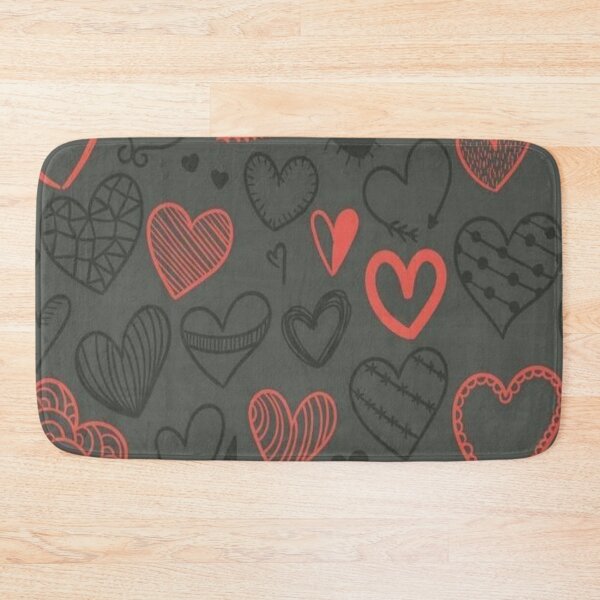 Item preview, Cute Heart printed Design designed and sold by KookDesignZ.