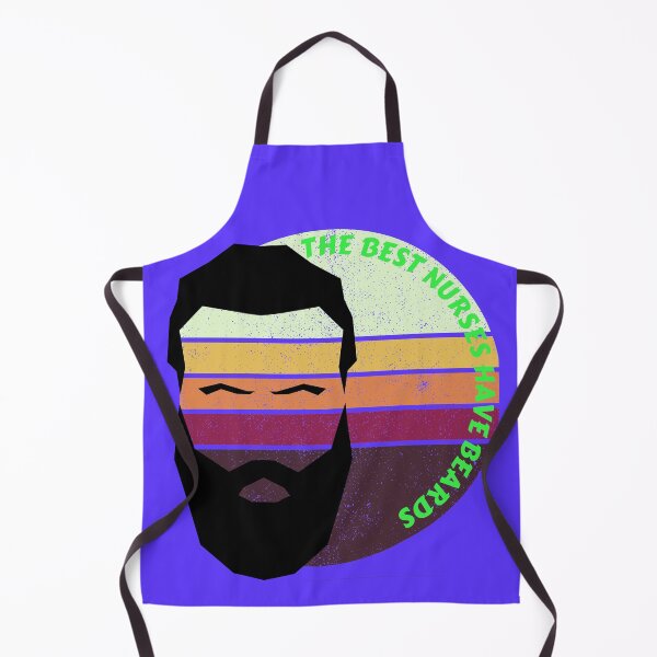 Item preview, The Best Nurses Have Beards designed and sold by TOP-DESIGN4U.