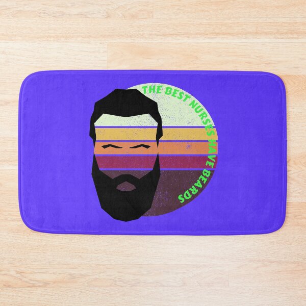 Item preview, The Best Nurses Have Beards designed and sold by TOP-DESIGN4U.