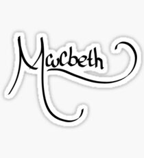 Macbeth Sticker